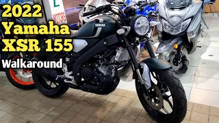 New 2022 Yamaha XSR 155 - NEW COLOR UPDATE - WALKAROUND