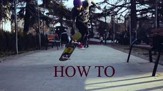 HOW TO | Sal Flip Footplant FINGERFLIP: 5 steps tutorial