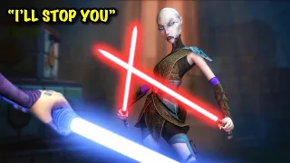 What If Ventress STOPPED Barriss Offee From Bombing The Jedi Temple