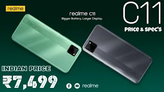 Realme c11 price & spec's