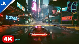 Cyberpunk 2077 Update 2.0 - Night City Free Roam Gameplay | PS5 4K 60FPS