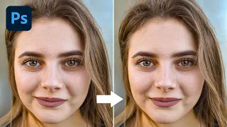Simple Trick to Align Smile in Photoshop