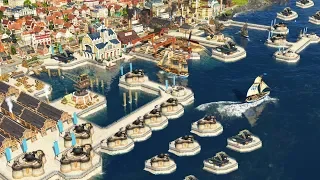 ANNO 1800 | Ep. 15 | BIGGEST ISLAND FORTRESS BATTLE YET | Anno 1800 City Builder Tycoon Sandbox