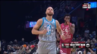 Stephen Curry RECORD-SHATTERING 16 THREES in 2022 All Star Game