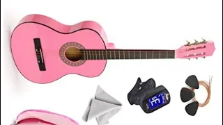 Master Play 30” Pink Nylon Guitar, unboxing and review