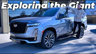 New Cadillac Escalade 2024 - Exploring the Giant - King of 3-Row Seating SUVs!