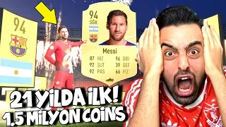 KÖTÜ PAKET DEN MESSİ ÇIKTIIII ! HAYATIMDA İLK DEFA ! FİFA 20 !