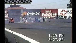 JussBad 55 Chevy Pro Mod Drag Car - Early Days of shoebox racing