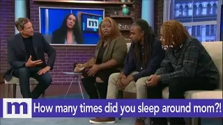 How many times did you sleep around mom?! | The Maury Show