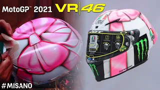 Making VR46 Helmet | Misano 1 | MotoGP 2021 | Replica Helmets