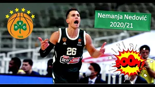 Nemanja Nedović ● Panathinaikos B.C. ● 2020/21 Best Plays & Highlights