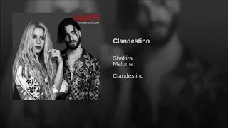 Shakira, Maluma - Clandestino (Official audio)