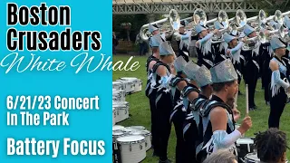 Boston Crusaders 2023 "White Whale" - Battery Focus - Concert In The Park 6/21/23
