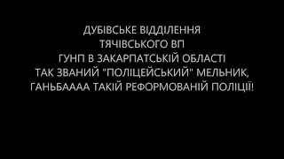 с.Нересниця. Пугливий поліцейський.