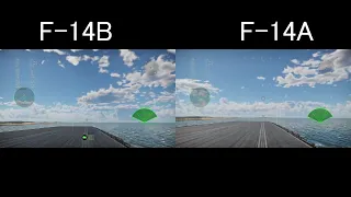 F-14B VS F-14A climb rate 　Warthunder