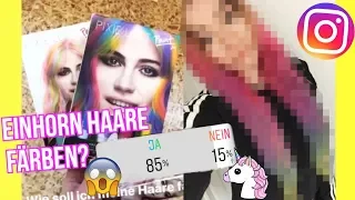 verrückt! FÄRBE meine HAARE zum REGENBOGEN...zum LACHEN