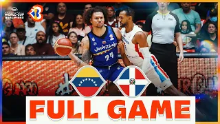 Venezuela v Dominican Republic | Basketball Full Game - #FIBAWC 2023 Qualifiers