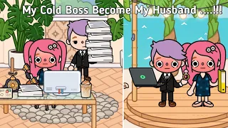 My Cold Boss Become My Husband....!!!😱👨‍🦰💍❤️  | Toca Life World ✨| Sad Story💕 | Toca Boca