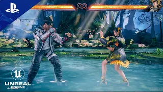 TEKKEN 8 JIN vs XIAOYU RTX 4090 4K 60FPS HDR Gameplay Unreal Engine 5