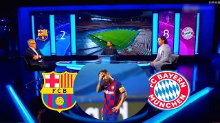 Barcelona vs Bayern Munich 2-8 Nightmare For Messi🤯Thomas Muller Reaction Ferdinand Analysis