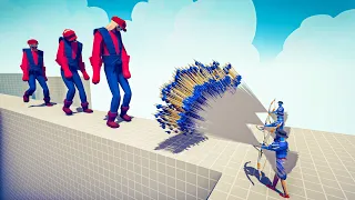 3x SUPER MARIO GIANT vs 3x EVERY GOD - 🏹Totally Accurate Battle Simulator TABS