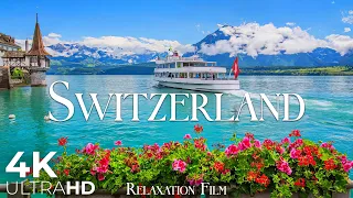 Switzerland 4K - Nature Relaxation Film with Peaceful Relaxing Music - Video 4K Ultra HD