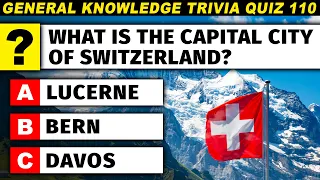 Ultimate Trivia Quiz (Part 110) - General Knowledge Questions And Answers