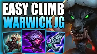 CHALLENGER JUNGLER SHOWS YOU THE EASIEST WAY TO ESCAPE LOW ELO WITH WARWICK! - League of Legends