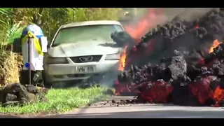 🔥 Dangerous volcano eruption slowly engulfs anything In Its Path 🌋🔥