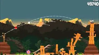 Official Angry Birds Rio Walkthrough Jungle Escape 3-1