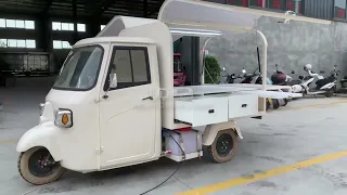 New Design Piaggio Food Truck only 7899$ Welcome to contact us for more information about food truck