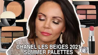 CHANEL LES BEIGE 2021 EYESHADOW PALETTES | TENDER & INTENSE