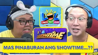 TENSIYON SA PAGITAN NG LOL AT SHOWTIME RAMDAM NG MANONOOD |