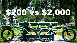 A $200 VS $2,000 BIKE! WHATS THE DIFFERENCE?