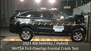 2021 Kia Sorento / Hybrid NHTSA Full-Overlap Frontal Crash Test (Early Release)