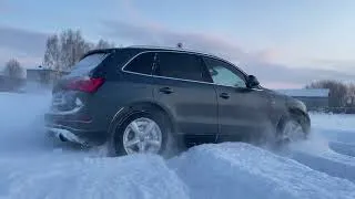 Audi q5 зимний drift