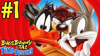 Bugs Bunny and Taz: Time Busters / Приключения Братца Кролика (2000) test on DuckStation (PS1 emu)