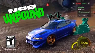 NFS UNBOUND Mitsubishi ECLIPSE GAMEPLAY