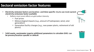 U2C Mini-webinar: GHG inventory emission factors