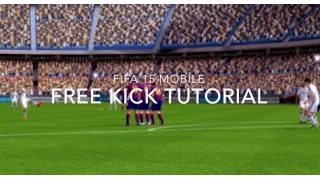 Fifa 15 iOS/Android Free Kick Tutorial