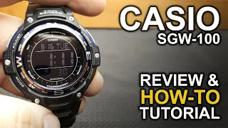 Casio SGW-100 - Review & Detailed How-To Tutorial on module 3157