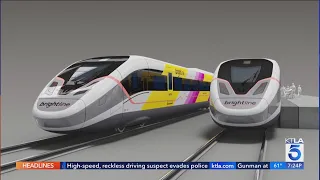 Vegas bullet train, California High-Speed Rail receive $3 billion each from Biden Administration