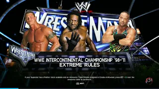 "WWE 2K23 — Randy Orton vs. Booker T vs. Rob Van Dam — Intercontinental Title Triple Threat Match