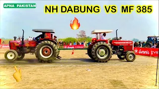 MF385 VS NH Dabung 85HP Big tochan compition 2023 tournament Fasialabad.very interesting video.