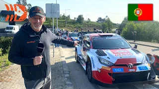 Shakedown Start Interviews - WRC Rally Portugal 2023