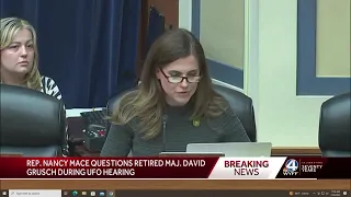 UFO whistleblower tells SC Rep. Nancy Mace U.S. has 'nonhuman' biological remains during hearing
