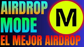 AIRDROP MODE NETWORK - TEMPORADA DOS - OPORTUNIDAD DE MÁS DE $10,000 DOLARES - GANA DINERO YA!!