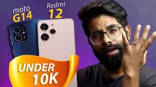 Redmi 12 Vs Moto G14 || Which is Better Under 10K || Must watching before you Buy (Hindi)