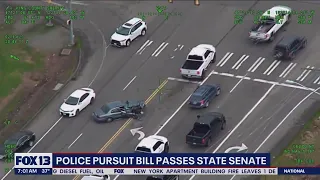 Police pursuit bill passes Washington state senate | FOX 13 Seattle