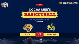 San Jose City vs Merced College Men's Basketball LIVE 11/5/22